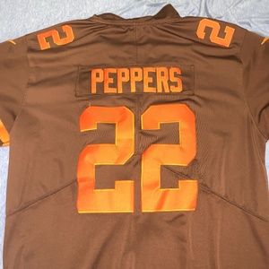 Jabril Peppers Cleveland Browns Replica Jersey